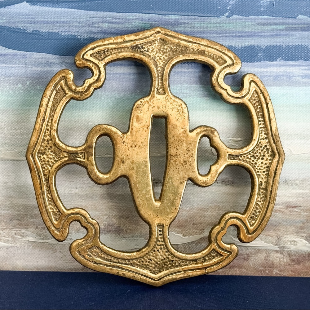 Elegant Brass Trivet